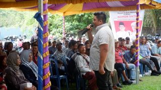 Kampanye di Karang Anom, Roby Kurniawan Menampung Aspirasi Warga dan Komunitas Petani