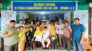 Cen Sui Lan dan Jarmin Sidik Meresmikan Posko Pemenangan di Sedanau, Tim Cermin Yakin Menang 70 Persen