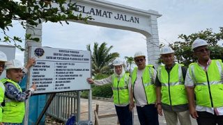Tinjau Rehabilitasi Pelabuhan Midai, Cen Sui Lan: Ini Hasil Aspirasi Saya