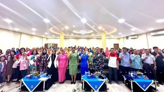 Lanal Tanjung Balai Karimun Menyosialisasikan Bahaya Kanker
