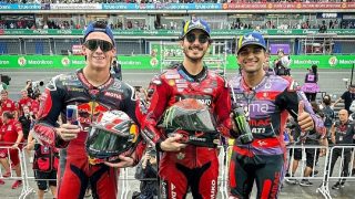 Marc Marquez Crash, Bagnaia Juara dan Mengungguli Jorge Martin di MotoGP Thailand