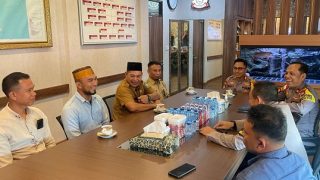 Menjelang Musda, Plt Ketua KKSS Menghadap Kapolres Bintan