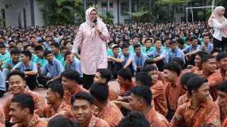 Pelajar SMA Negeri 8 Batam Antusias Menyambut Marlin, Berbagi Impian dan Cita-cita
