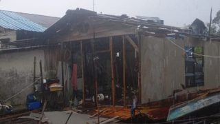 Di Bintan, 20 Rumah Warga Telang Dihantam Puting Beliung