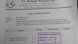 Lahan PT MMJ Tumpang Tindih dengan PT HMP, Diduga Sudah Dibalik Nama ke PT GBKEK