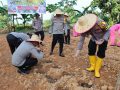 Dukung Program Asta Cita, Kapolres Bintan Laksanakan Penanaman Perdana 2000 Bibit Jagung