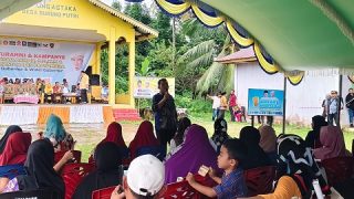 Kampanye di Gunung Putri, Ansar Ahmad Akan Menyelesaikan Pembangunan Jalan Tapau-Batubi