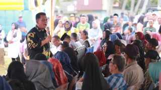 Pembangunan Jalan Sawang dan Sungai Asam Kundur Murni Usaha Ansar Ahmad