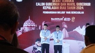 Debat Terbuka, Misi Ansar-Nyanyang Menjadikan Kepri Maju Makmur dan Merata dengan Program Menyentuh Masyarakat