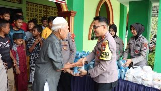 Jumat Berkah, Kapolres Bintan Mengimbau Jemaah Masjid Istiqomah untuk Menyukseskan Pilkada