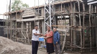 PT Timah Tbk Mendukung Renovasi Masjid Nurul Hibah di Pangkalpinang