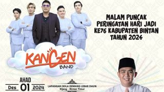 Besok Malam, Kangen Band Manggung di Stadion Demang Lebar Daun Kijang