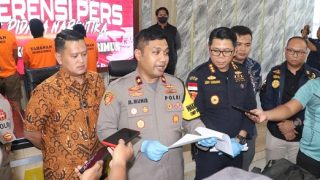 Tiga Pria Gagal Bawa Sebelas Kilogram Sabu ke Riau, Ditangkap Polres Karimun dan Bea Cukai
