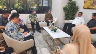 Gubernur Kepri dan Dirjen Pembiayaan Infrastruktur Kementerian PU Bahas PSN Estuari Dam Teluk Bintan