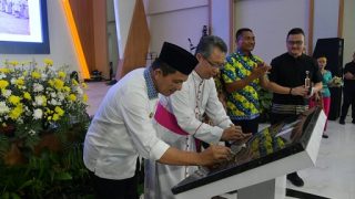 Ansar Ahmad Meresmikan Gedung Baru SMA Katolik Yos Sudarso Kota Batam