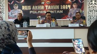 Capaian Kinerja Polres Bintan Selama 2024, Mengamankan 2,6 Kg Sabu hingga Menangani 7 Kasus Persetubuhan