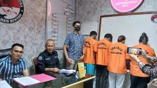 Satres Narkoba Polres Bintan Mengamankan Empat Tersangka dalam Kasus Sabu di Tambelan, Ada Kakek dan Nenek