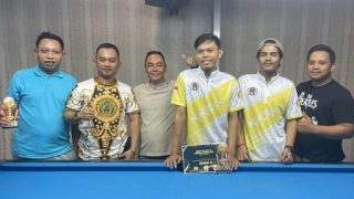 Tim KKR Biliar Juara 2 di Turnamen POBSI Tanjungpinang Season 5 di Queen Biliar