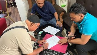 Premanisme, Pelaku Pungli Terhadap Sopir Truk Diamankan Polres Bintan