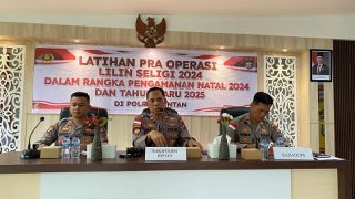 Sabtu, Polres Bintan Mulai Operasi Lilin Seligi 2024 untuk Pengamanan Nataru 2024/2025