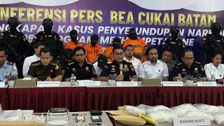 Sepasang Kekasih Bawa Sabu 2,24 Kilogram dengan Citilink, Sembilan Orang Ditangkap Bea Cukai Batam