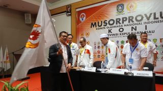 Terpilih Lagi, Usep RS Ketua Umum KONI Kepri Periode 2025-2030 Secara Aklamasi