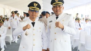 Presiden Melantik Ing Iskandarsyah dan Rocky Marciano Bawole sebagai Bupati dan Wakil Bupati Karimun