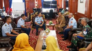 Sekdaprov Kepri dan Kepala Oditurat Militer Bahas Pembangunan Kantor Odmil di Batam