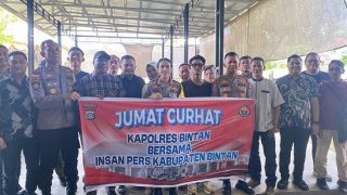 AKBP Yunita Stevani Bersilaturahmi dengan Insan Pers, Jumat Curhat Tak Tuntas karena Laka Lantas