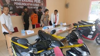 Sepeda Motor Ditinggal Saat Mancing di Bintan Jadi Target, Jaringan Curanmor Ditangkap Polisi