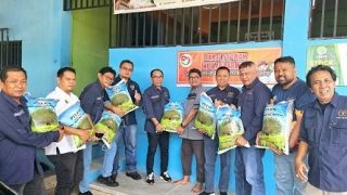 PWI Kepri Bikin Aksi Kemanusiaan di Panti Asuhan, Andi Gino: Meringankan Beban Sesama
