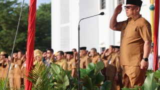 Amanat Nyanyang Haris Pratamura Wagub Kepri Saat Apel Perdana dengan Pegawai Pemprov