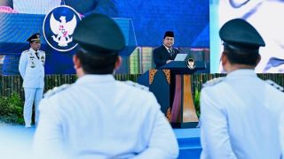Pidato Presiden RI Prabowo Subianto pada Pelantikan 961 Kepala Daerah di Istana Negara