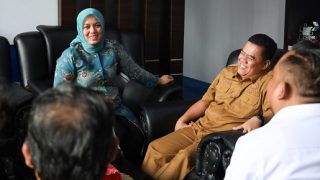 Ngantor Perdana, Deby Maryanti Wabup Bintan Langsung Membahas Program Unggulan