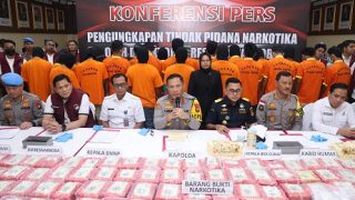 Kapolda Kepri: Sabu Seberat 93,3 Kg dari Negara Tetangga Diamankan di Perairan Lagoi-Bintan