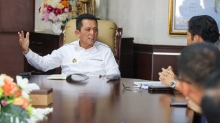 Ansar Ahmad Menerima Tiga Pejabat Instansi Vertikal, Bahas Hukum hingga Ekonomi