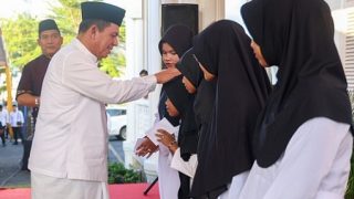 1 Ramadan 1446 Hijriah, Ansar-Nyanyang Berbuka Puasa dan Berbagi Santunan kepada Ratusan Anak Yatim