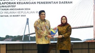 Penyerahan LKPD Unaudited kepada BPK Perwakilan Kepri, Roby Kurniawan: Realisasi PAD Bintan Melebihi Target
