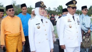 Bupati Natuna Cen Sui Lan dan Jarmin Sidik Disambut dengan Syukuran sekaligus Berbuka Puasa