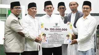 Safari Ramadan di Masjid Nurul Yaqin (Batam), Simak Pesan Ansar-Nyanyang Berikut