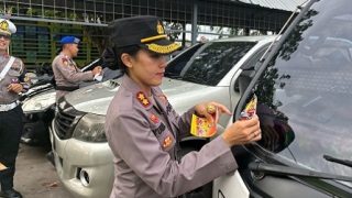 Mudik Aman Keluarga Nyaman, Kapolres Bintan: Kalau Ada Masalah di Jalan, Hubungi Polisi di 110