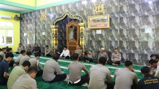 Personel Polres Bintan Diberi Pembinaan Rohani dan Mental