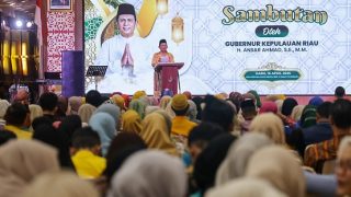 Halal Bi Halal Kepri di Pekanbaru, Gubernur Ansar Ahmad Apresiasi Kontribusi Masyarakat di Rantau