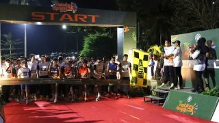 Perdana, Ratusan Pelari Meramaikan Tropical Night Run 5K 2025 di Kawasan Industri Lobam