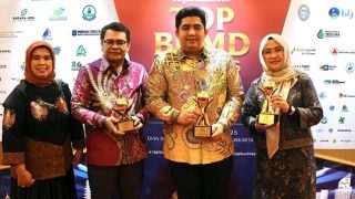Perumda BPR Bintan Meraih Tiga Penghargaan Nasional Sekaligus pada Top BUMD Awards 2025
