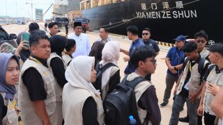 Bupati Bintan Mengajak 20 Peserta Bintan Young Leaders ke Kawasan PT BAI KEK Galang Batang