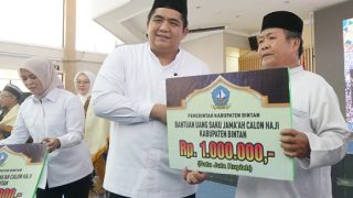 73 JCH Asal Bintan Dapat Uang Saku Rp1 Juta dari Pemkab
