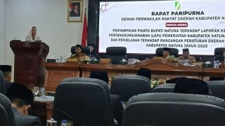 Bupati Natuna Menyampaikan LKPj Masa Wan Siswandi, Cen Sui Lan: Ke Depan Banyak Menghadapi Tantangan
