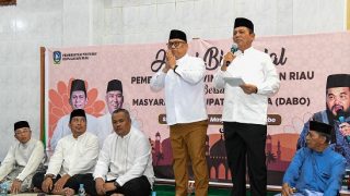 Masyarakat Dabo Singkep Antusias Menghadiri Halalbihalal, Gubernur Kepri: Ini Sangat Bermakna