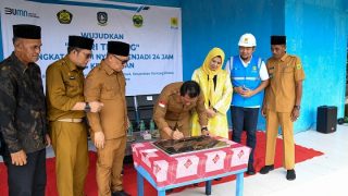 Pemprov Beri Kado Lebaran buat Warga Lingga, Empat Kecamatan Menikmati Layanan Listrik 24 Jam